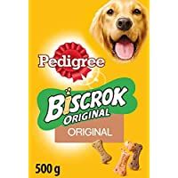 Pedigree Biscrock Galletas para Perro de 3 Sabores (Pack De 12 x 500g)
